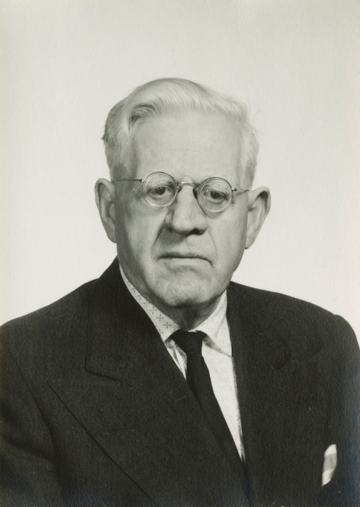 Portrait of Karl Loewenstein, no date